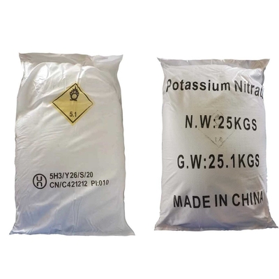 White Crystal Powder Potassium Nitrate KNO3, Purity 99.4% Potassium Nitrate Fertilizer