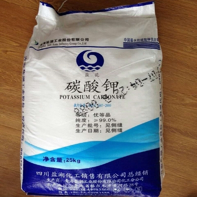 99.0%Min White Crystal Potassium Carbonate Industrial Grade K2CO3 CAS 584-08-7