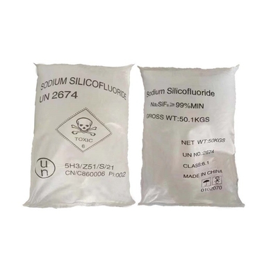 High Purity 99% Sodium Fluorosilicate White Crystal Na2SiF6 CAS 16893-85-9