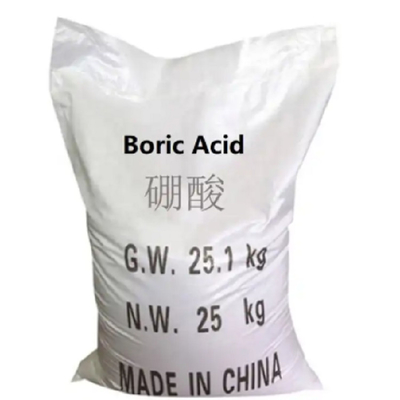 99.9% 40 - 60 Mesh Boric Acid Powder Industrial Grade