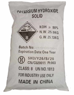 90% Flakes KOH Potassium Hydroxide For Detergents 1310-58-3