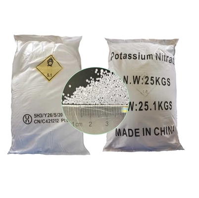 24-40 Mesh Prill  Non-caking Potassium Nitrate  99.8%  For Stalinite And Fireworks To Vietnam,Thailand ,Japan