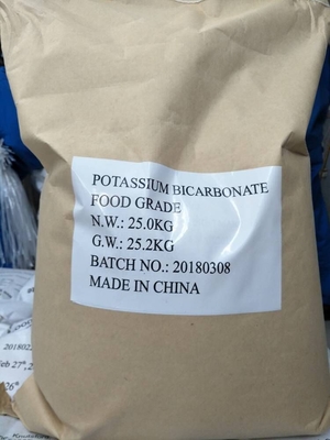 Manufacturers Price Soluble Khco3 Food Grade Potassium Bicarbonate CAS NO  298-14-6