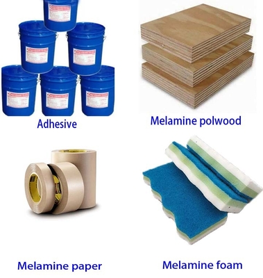99.5% white powder Melamine CAS 108-78-1 used for textile anti-folding