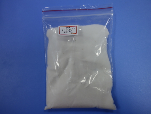 White Crystal Potassium Fluorotitanate K2TiF6 CAS NO 16919-27-0 MW 240.09