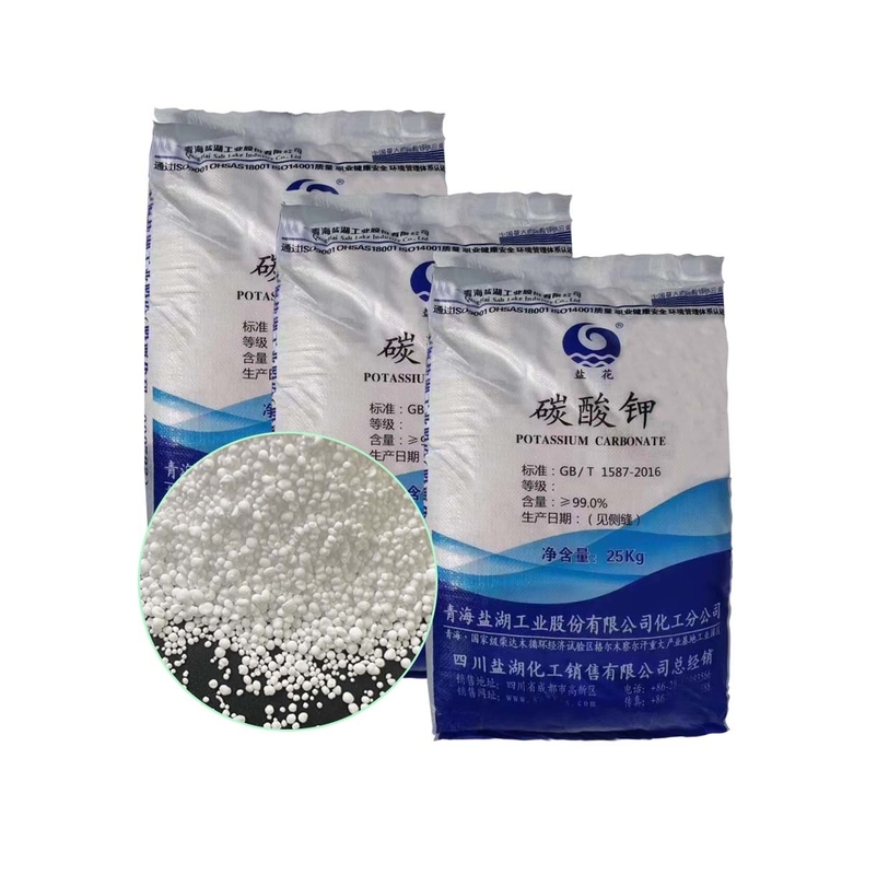 K2CO3 Potassium Carbonate Dense Powder 99% For Glass Industry