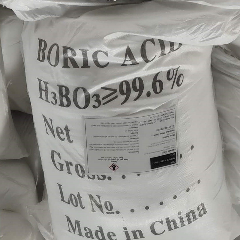 Fertilizer Grade Boric Acid Powder Orthoboric Acid CAS 10043-35-3