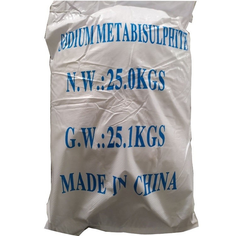 Industrial Grade Sodium Metabisulfite Powder In Food CAS 7681-57-4