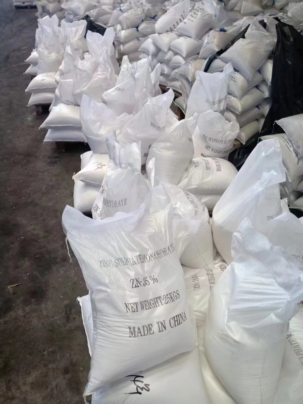 35.1% Min Zinc Sulfate Monohydrate CAS 7446-20-0 25kg Per Bag
