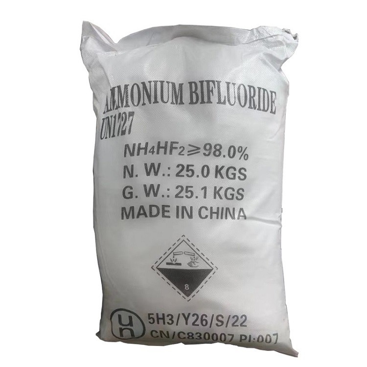 Chinese Supplier White Crystal NH4HF2 Ammonium Bifluoride CAS 1341-49-7