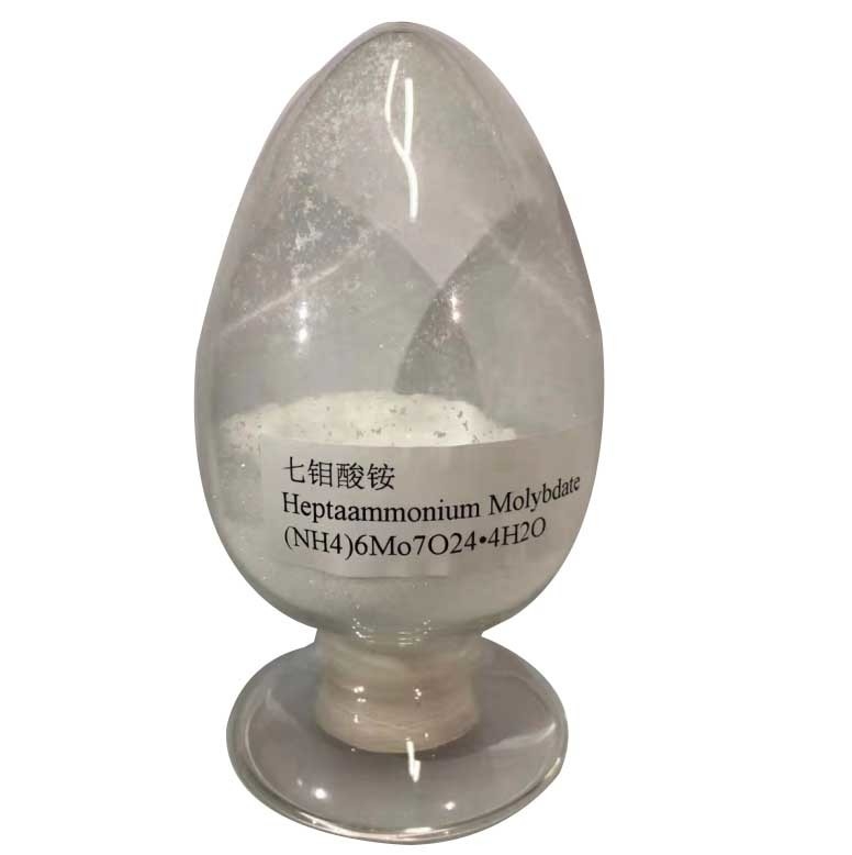 White Crystalline 99% Ammonium Heptamolybdate Powder Mo 54% Insoluble In Water