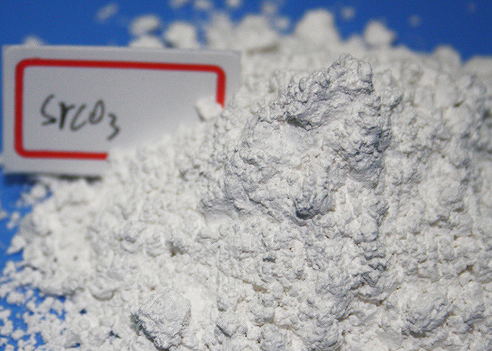 Odorless Strontium Carbonate Powder 0.0011g/100 ML Water Solubility