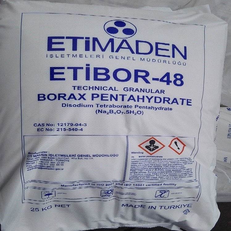 CAS 12179-04-3 Anhydrous Borax Sodium Borate Powder Industrial Grade