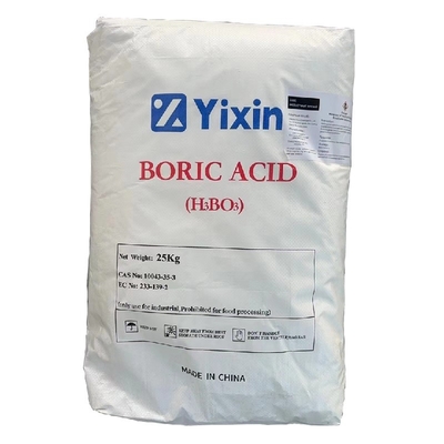 CAS 10043-35-3 White Crystal H3BO3 Boric Acid HS Code 28100020 For Glass Factory